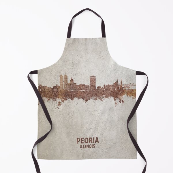 Item preview, Peoria Illinois Skyline designed and sold by ArtPrints.