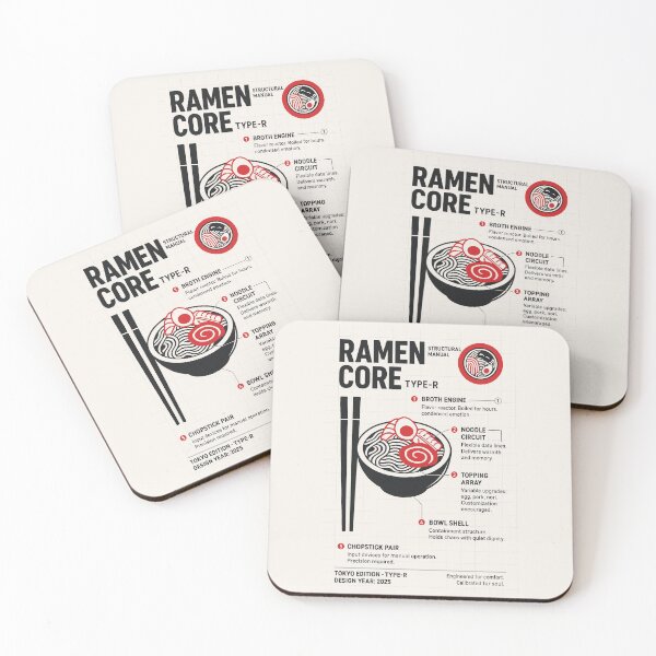 Item preview, RAMEN CORE – Type-R Structural Manual designed and sold by bisha.