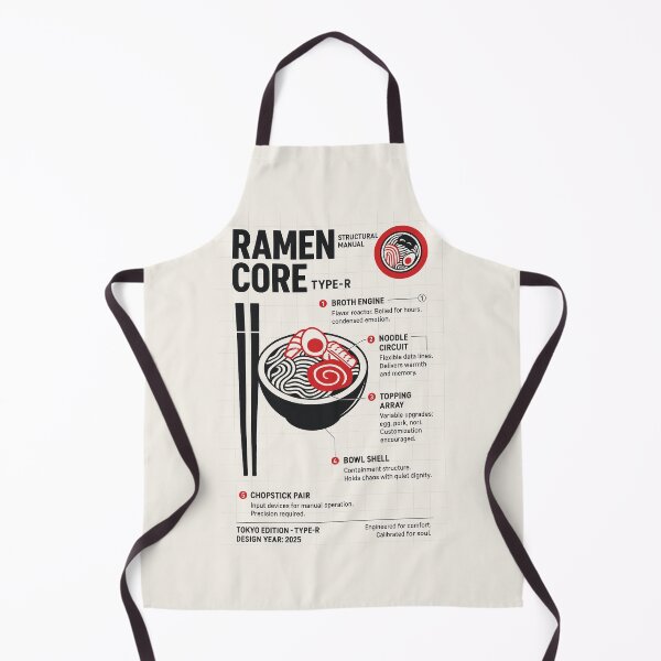Item preview, RAMEN CORE – Type-R Structural Manual designed and sold by bisha.