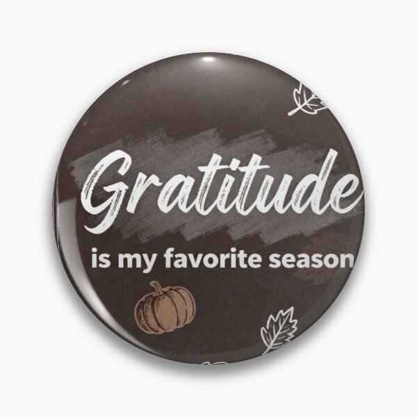 Item preview, Gratitude Is My Favorite Season – Heartfelt Fall Quote for Journals, Shirts & Home Décor designed and sold by VibeCraftique.