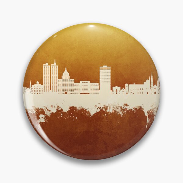 Item preview, Peoria Illinois Skyline designed and sold by ArtPrints.