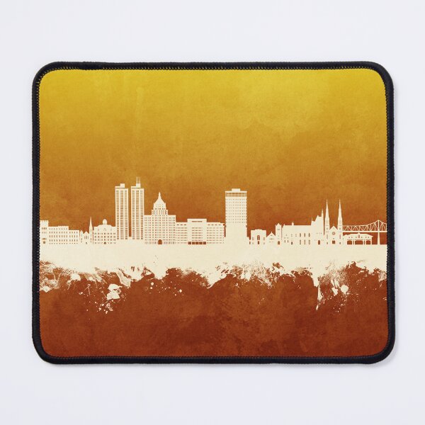 Item preview, Peoria Illinois Skyline designed and sold by ArtPrints.