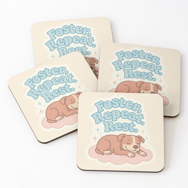 Item preview, Foster, Repeat, Rest. designed and sold by Tiny Joy World.