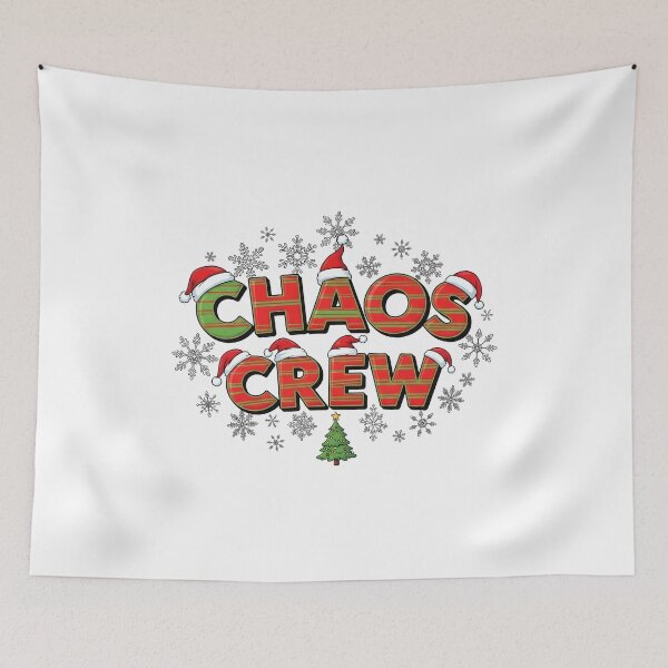 Item preview, Matching Christmas Chaos Crew Family T-Shirt designed and sold by Egyptian king ⭐⭐⭐⭐⭐.