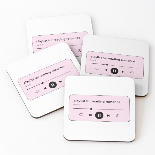 Item preview, playlist for reading romance (music player) (pink version) designed and sold by Hi-kari.