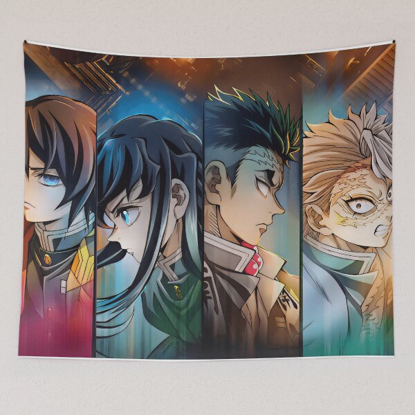 Item preview, Elite Sword Masters – Anime Demon Hunters designed and sold by PosterFuel.
