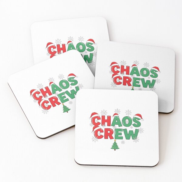 Item preview, Matching Christmas Chaos Crew Family T-Shirt designed and sold by Egyptian king ⭐⭐⭐⭐⭐.