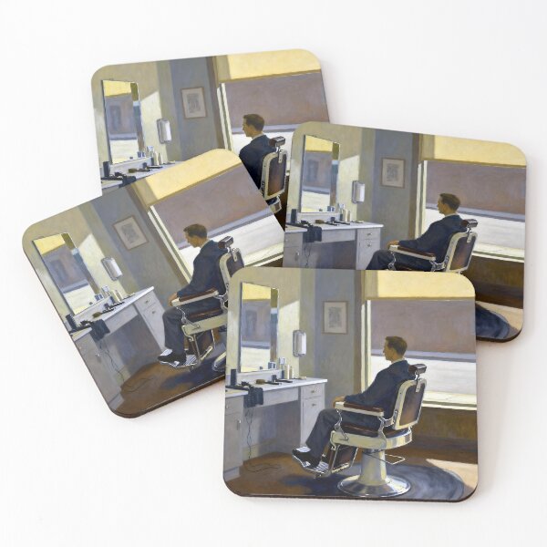 Item preview, The Barber Shop designed and sold by Peter Kraaibeek | Generative Designs and Car Art.