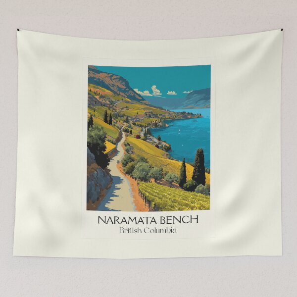 Item preview, Naramata Bench BC | Okanagan Wine Country Scenery Art designed and sold by TuncGK.