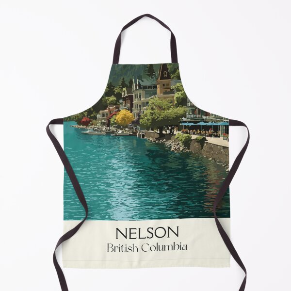 Item preview, Nelson British Columbia | Kootenay Lake Heritage Town Art designed and sold by TuncGK.