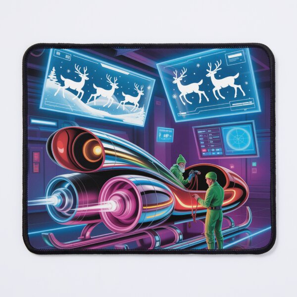 Item preview, Cyber Sleigh Hangar designed and sold by McVrax.
