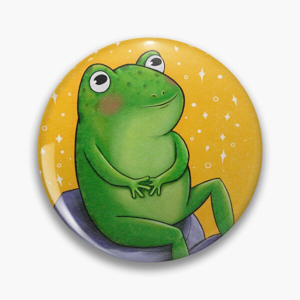 Item preview, Contemplating Frog designed and sold by priheart.