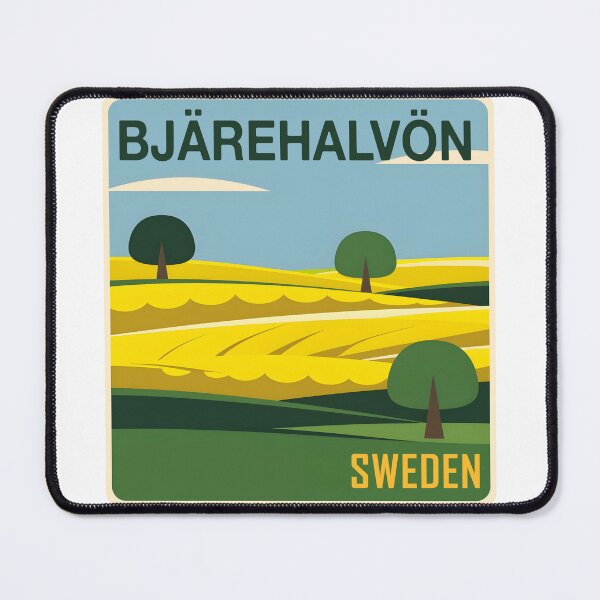 Item preview, Bjärehalvön Swedish landscape designed and sold by blankshirt.
