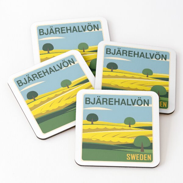 Item preview, Bjärehalvön Swedish landscape designed and sold by blankshirt.