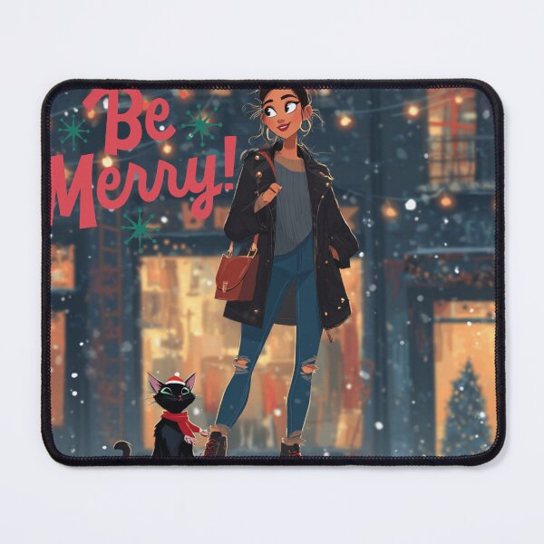Item preview, Be Merry designed and sold by Furbabies Art.