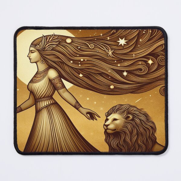 Item preview, Ishtar (Inanna), goddess of love, war, fertility and life, Lion of Babylon, Mesopotamia, ancient civilization, cradle of civilization designed and sold by Redbdon.