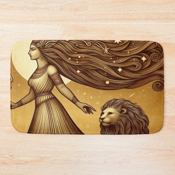 Item preview, Ishtar (Inanna), goddess of love, war, fertility and life, Lion of Babylon, Mesopotamia, ancient civilization, cradle of civilization designed and sold by Redbdon.