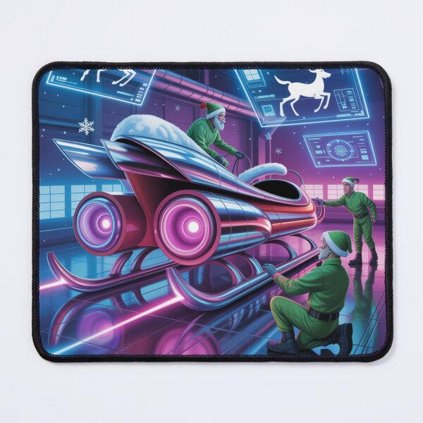 Item preview, Cyber Sleigh Hangar designed and sold by McVrax.