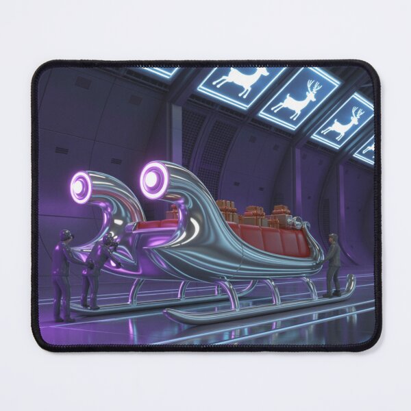 Item preview, Cyber Sleigh Hangar designed and sold by McVrax.