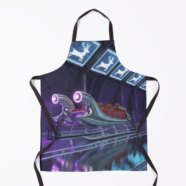 Item preview, Cyber Sleigh Hangar designed and sold by McVrax.