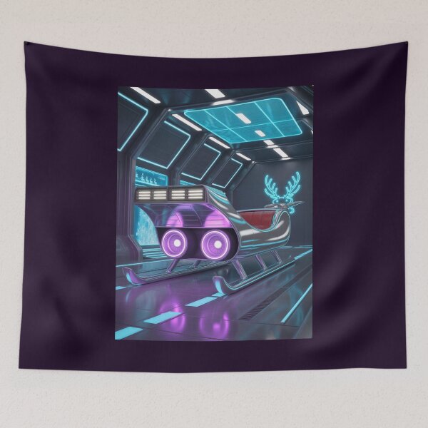 Item preview,  Cyber Sleigh Hangar designed and sold by McVrax.