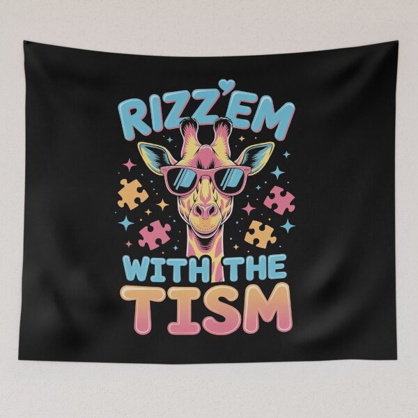 Item preview, Rizz'Em With The Tism Autism Awareness  designed and sold by Veroniadic.