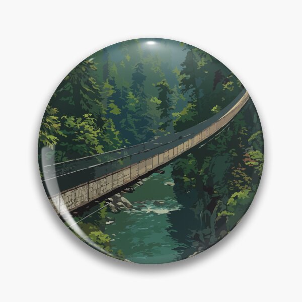 Item preview, North Vancouver BC | Capilano Suspension Bridge Park Art designed and sold by TuncGK.