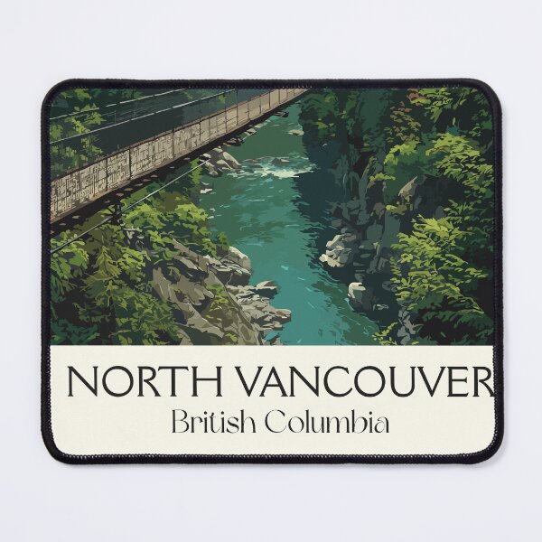 Item preview, North Vancouver BC | Capilano Suspension Bridge Park Art designed and sold by TuncGK.