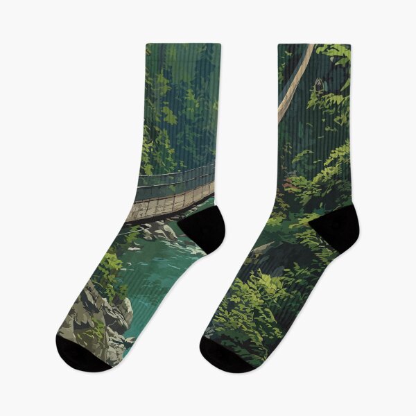 Item preview, North Vancouver BC | Capilano Suspension Bridge Park Art designed and sold by TuncGK.