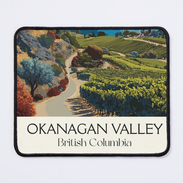 Item preview, Okanagan Valley BC | Wine Country and Lake Scenery Art designed and sold by TuncGK.