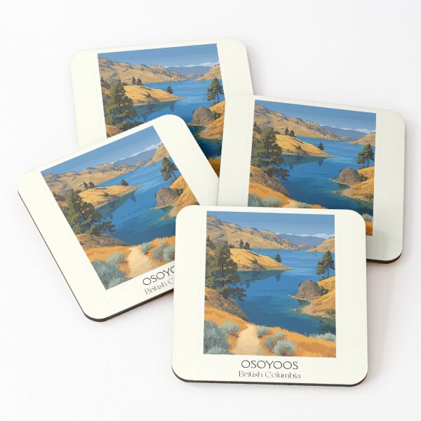 Item preview, Osoyoos British Columbia | Canada's Only Desert Art Print designed and sold by TuncGK.