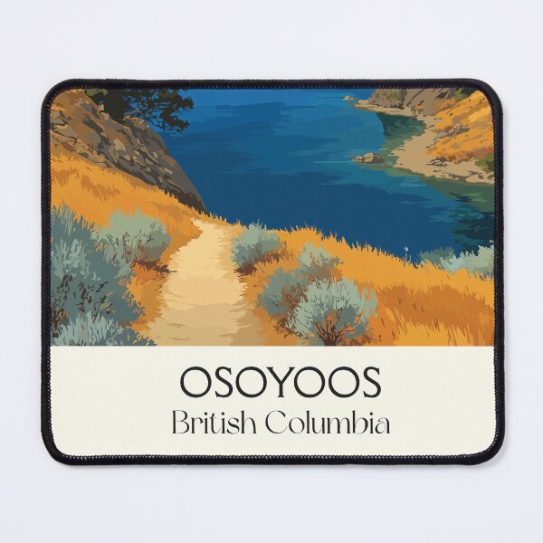 Item preview, Osoyoos British Columbia | Canada's Only Desert Art Print designed and sold by TuncGK.