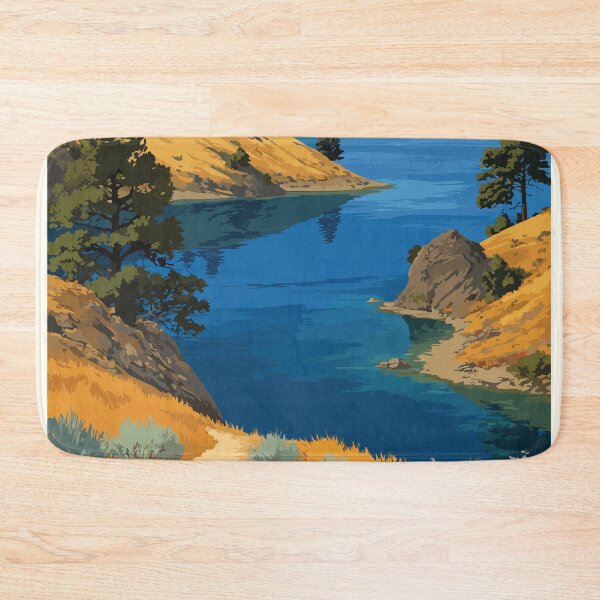 Item preview, Osoyoos British Columbia | Canada's Only Desert Art Print designed and sold by TuncGK.