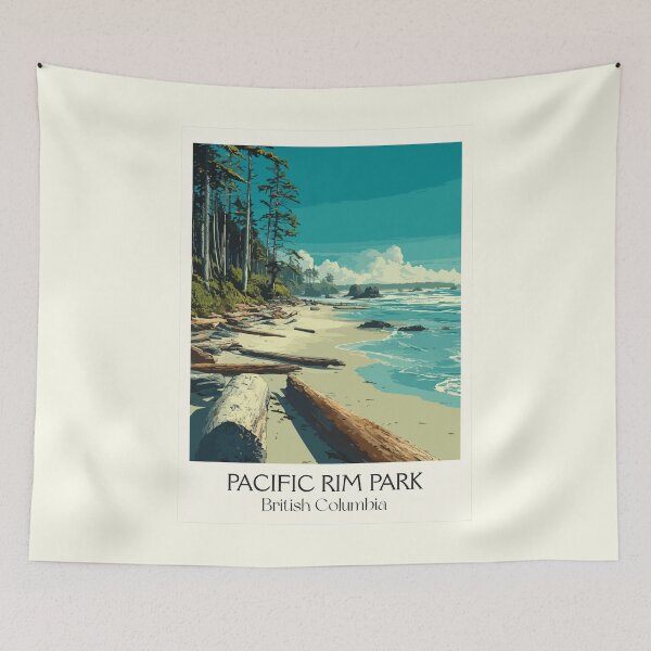 Item preview, Pacific Rim National Park | West Coast Trail Scenery Art designed and sold by TuncGK.
