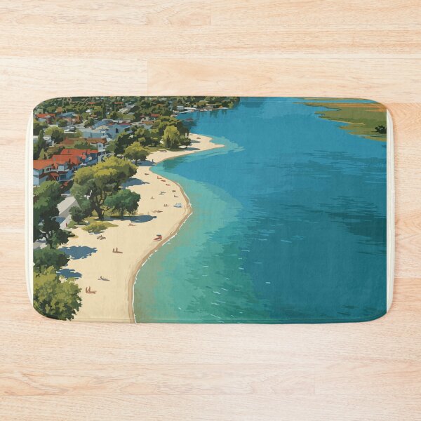 Item preview, Penticton British Columbia | Okanagan Lake Narrows Art designed and sold by TuncGK.