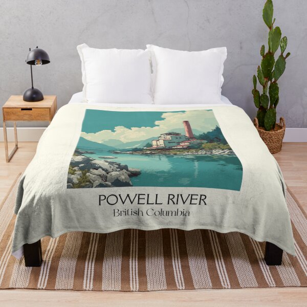 Item preview, Powell River British Columbia | Sunshine Coast Scenery Art designed and sold by TuncGK.