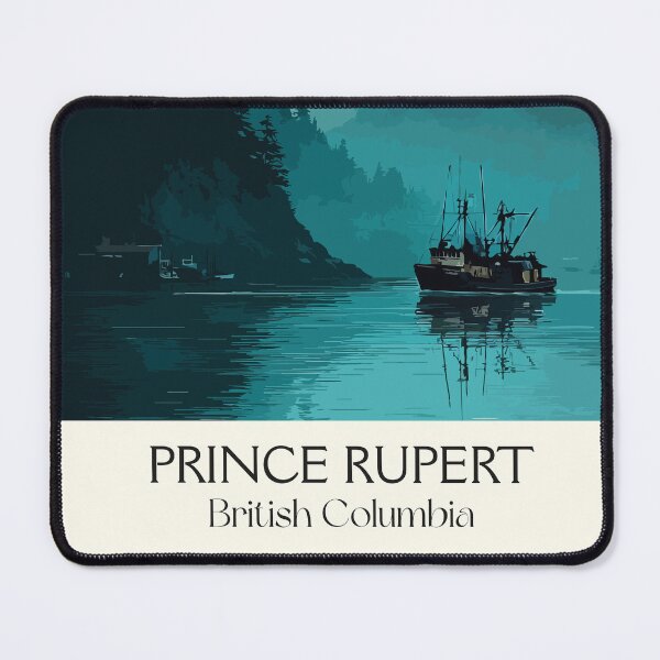 Item preview, Prince Rupert British Columbia | Misty Northern Port Art designed and sold by TuncGK.