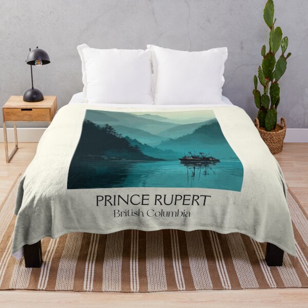 Item preview, Prince Rupert British Columbia | Misty Northern Port Art designed and sold by TuncGK.