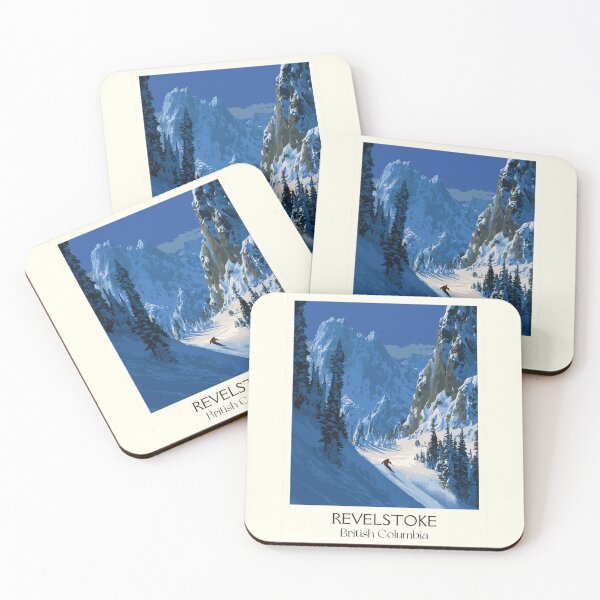 Item preview, Revelstoke British Columbia | Selkirk Mountain Powder Art designed and sold by TuncGK.