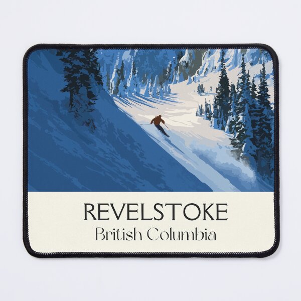 Item preview, Revelstoke British Columbia | Selkirk Mountain Powder Art designed and sold by TuncGK.