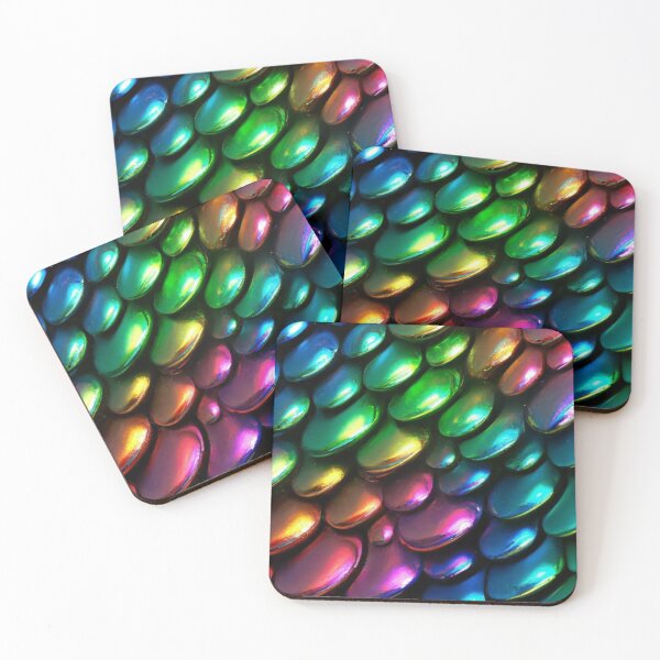 Item preview, Rainbow, multicolored chrome, dragon scales, ultra close up, ultra, realistic, photo,  designed and sold by gulka8.
