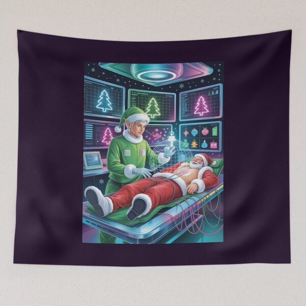 Item preview, Cyber Nurse Elf — Medical Bay designed and sold by McVrax.