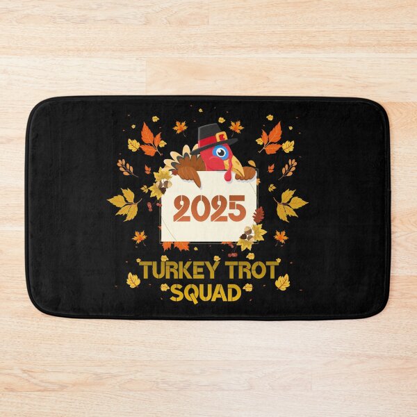 Item preview, Turkey Trot Squad 2025 - Pilgrim Hat Turkey Design designed and sold by PROPera-design.