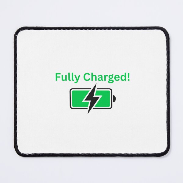 Item preview, Fully Charged! Positive energy battery design designed and sold by ArtByEwa.