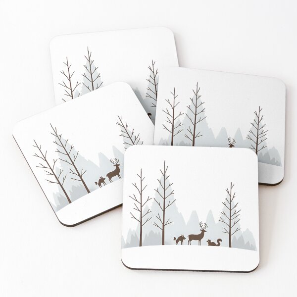 Item preview, Christmas in pastels and minimalism,  perfect graphics for winter and Christmas cards. designed and sold by Knock on my door.