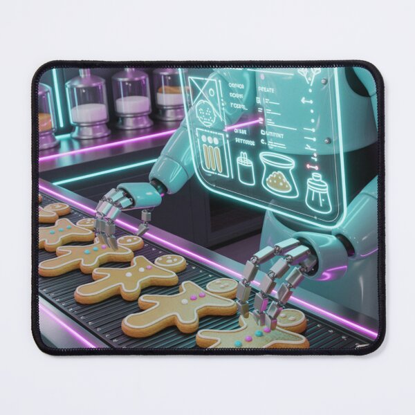Item preview, AI Gingerbread Factory designed and sold by McVrax.