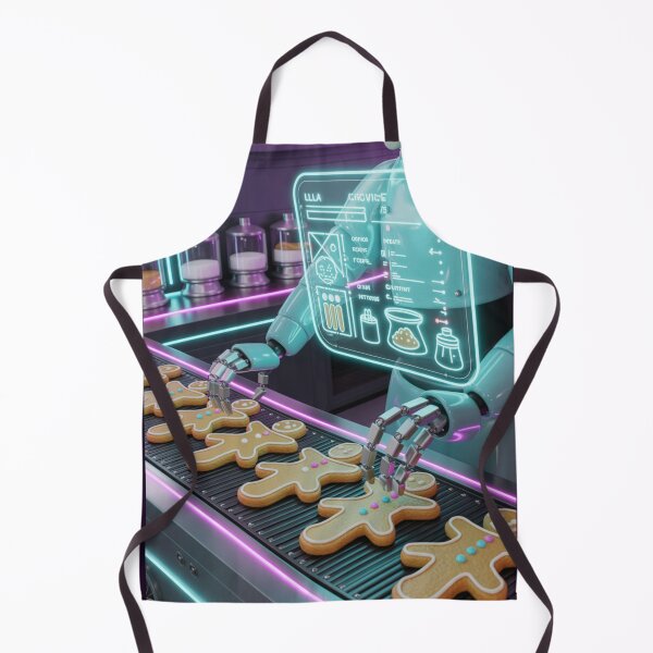 Item preview, AI Gingerbread Factory designed and sold by McVrax.