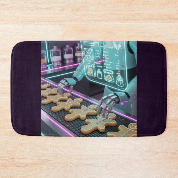Item preview, AI Gingerbread Factory designed and sold by McVrax.