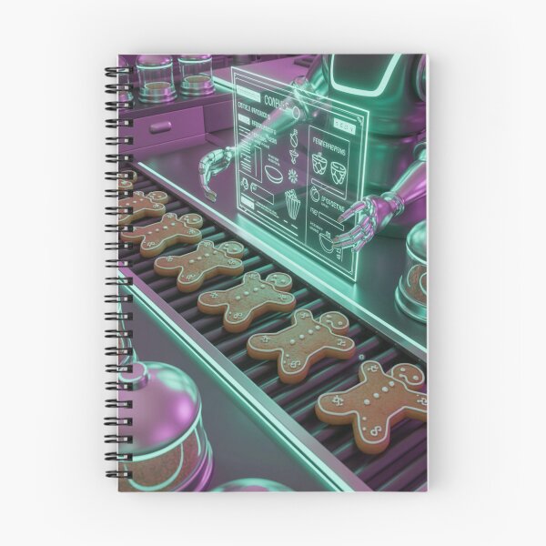 Item preview,  AI Gingerbread Factory designed and sold by McVrax.