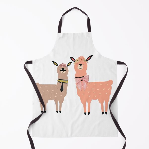 Item preview, A cute couple of llamas designed and sold by CaseMastery.